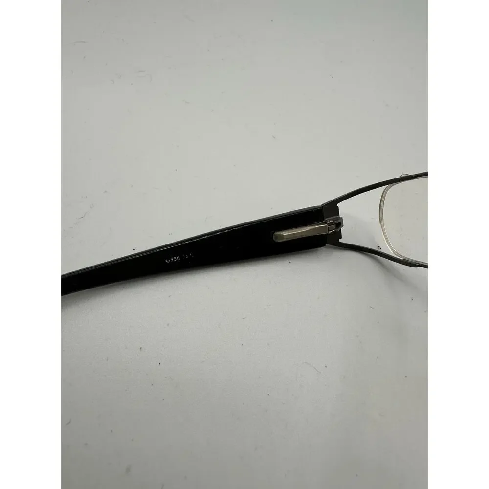 Gucci Eyeglasses Frames Only Skinny Lens W Case Fair Condition